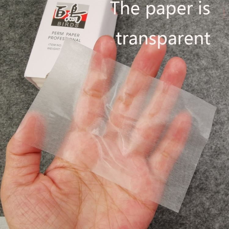 Papel de Permanente Ultra-Fino Suprimentos para Cabeleireiro Ferramentas de Estilo, Pequeno, Grande