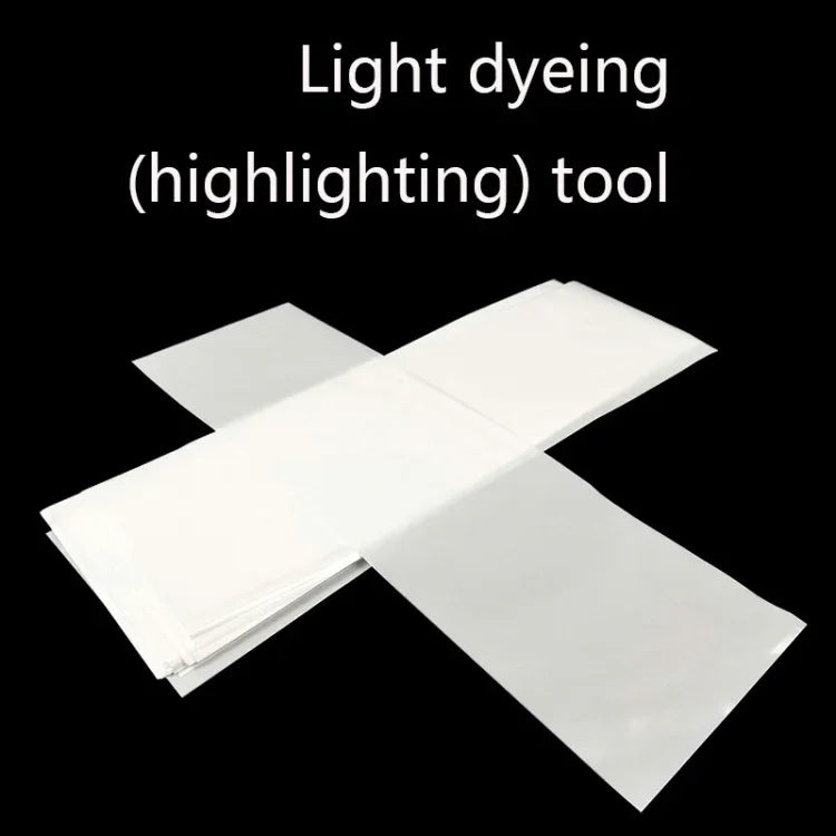 3 Conjuntos de Papel de Coloração de Cabelo Papel de Isolamento Ferramentas de Cabeleireiro