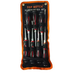 Conjunto de 7 Peças / Conjunto Chave de Fendas de Batida Resistente a Óleo com Núcleo Passante para Reparação Doméstica e Automóvel, Entrega de Cor Aleatória, 7 Peças / Conjunto
