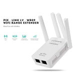 PIX-LINK LV-WR09 Extensor de Alcance WiFi 300Mbps Repetidor Mini Roteador, Ficha US, Ficha EU, Ficha UK, Ficha AU