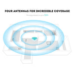 PIX-LINK LV-WR09 Extensor de Alcance WiFi 300Mbps Repetidor Mini Roteador, Ficha US, Ficha EU, Ficha UK, Ficha AU