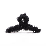 Presilha de Cabelo de Primavera em Material de Resina, Cor: 25 Amarelo Fio de Rede, 20 Preto Fio de Rede, 21 Rosa Fio de Rede, 22 Azul Lago Fio de Rede, 23 Roxo Claro Fio de Rede