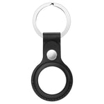 Capa Protetora em Pele de Vaca Anti-riscos com Fivela para Pendurar para AirTag 2ª Geração / AirTag 1ª Geração
