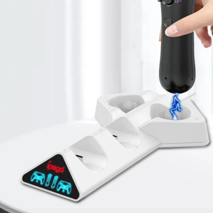 Ipega PG-P5011 Punho Carregador Triangle Beast para PS5 / PS MOVE, PG-P5011