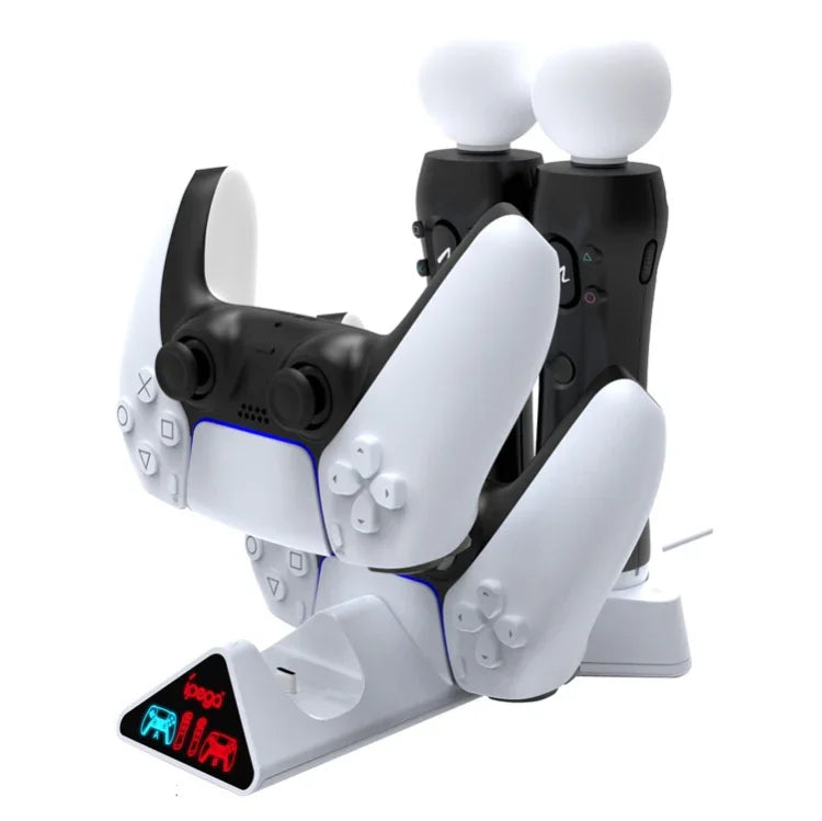 Ipega PG-P5011 Punho Carregador Triangle Beast para PS5 / PS MOVE, PG-P5011