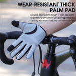 Luvas para condução WEST BIKING YP0211216, absorção de choque, ecrã tátil, dedo completo, M, L, XL, XXL