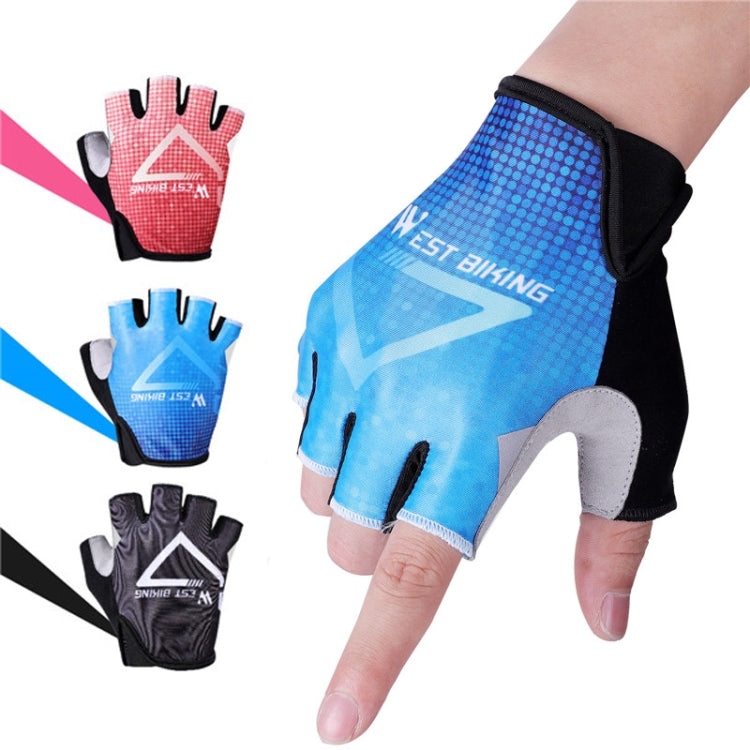 Luvas para condução de verão WEST BIKING YP0211215, dedo curto, respiráveis, para ciclismo ao ar livre, M, L, XL, XXL
