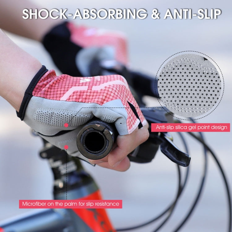 Luvas para condução de verão WEST BIKING YP0211215, dedo curto, respiráveis, para ciclismo ao ar livre, M, L, XL, XXL