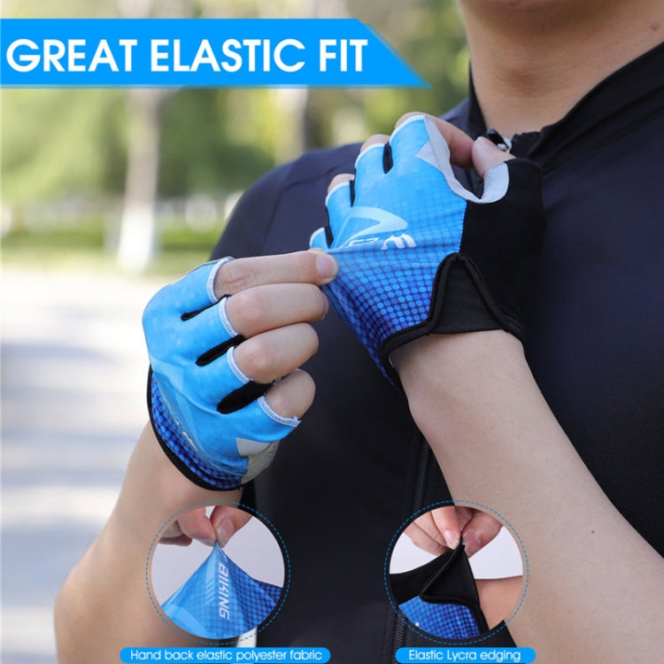 Luvas para condução de verão WEST BIKING YP0211215, dedo curto, respiráveis, para ciclismo ao ar livre, M, L, XL, XXL