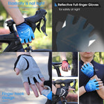 Luvas para condução de verão WEST BIKING YP0211215, dedo curto, respiráveis, para ciclismo ao ar livre, M, L, XL, XXL