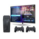 Máquina de Jogos Arcade Mini para TV com HDMI Sem Fios M8 com 2 GamePads, M8 32G (Sem Fios), M8 64G (Sem Fios)
