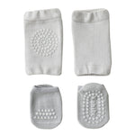Joelheiras de Verão para Crianças, Meias para Chão de Bebé, Roupa de Proteção Antiderrapante para Engatinhar, S 0-1 Ano, M 1-3 Anos