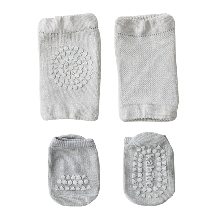 Joelheiras de Verão para Crianças, Meias para Chão de Bebé, Roupa de Proteção Antiderrapante para Engatinhar, S 0-1 Ano, M 1-3 Anos
