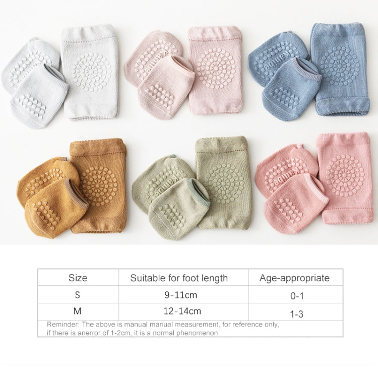 Joelheiras de Verão para Crianças, Meias para Chão de Bebé, Roupa de Proteção Antiderrapante para Engatinhar, S 0-1 Ano, M 1-3 Anos