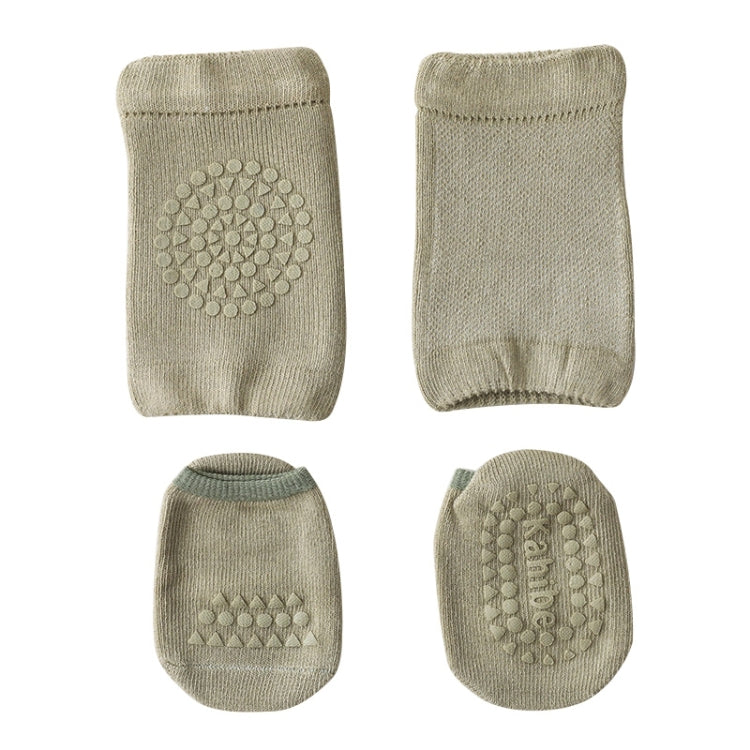 Joelheiras de Verão para Crianças, Meias para Chão de Bebé, Roupa de Proteção Antiderrapante para Engatinhar, S 0-1 Ano, M 1-3 Anos