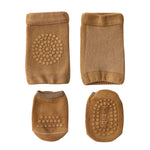 Joelheiras de Verão para Crianças, Meias para Chão de Bebé, Roupa de Proteção Antiderrapante para Engatinhar, S 0-1 Ano, M 1-3 Anos