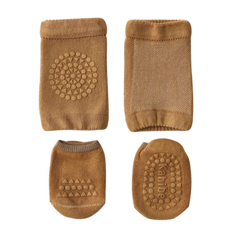 Joelheiras de Verão para Crianças, Meias para Chão de Bebé, Roupa de Proteção Antiderrapante para Engatinhar, S 0-1 Ano, M 1-3 Anos