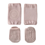 Joelheiras de Verão para Crianças, Meias para Chão de Bebé, Roupa de Proteção Antiderrapante para Engatinhar, S 0-1 Ano, M 1-3 Anos