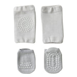 Joelheiras de Verão para Crianças, Meias para Chão de Bebé, Roupa de Proteção Antiderrapante para Engatinhar, S 0-1 Ano, M 1-3 Anos