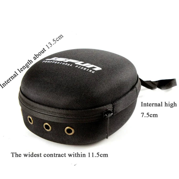 Bolsa para Carretel de Pesca em Forma de Gota de Água JSFUN, Acessórios para Carretel de Spinning, Capa Protetora para Carretel de Pesca