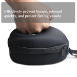 Bolsa para Carretel de Pesca em Forma de Gota de Água JSFUN, Acessórios para Carretel de Spinning, Capa Protetora para Carretel de Pesca