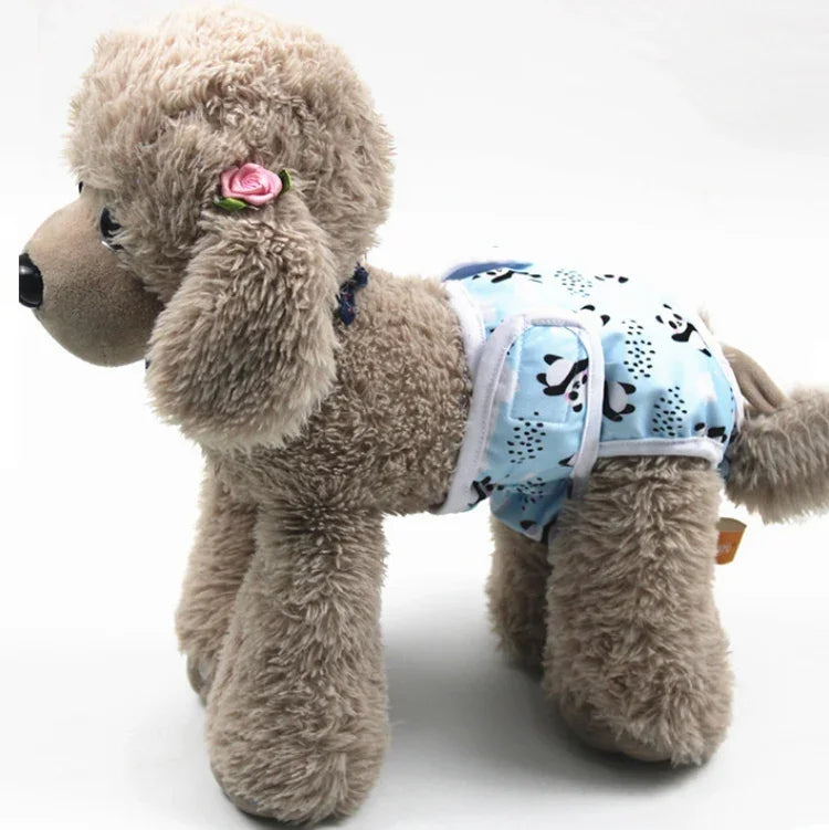 Female Dog Physiological Pants Dog Estrus Anti-Harassment Pants, M, L