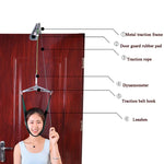 Talha de Tração para Coluna Cervical para Pendurar na Porta, Esticador Cervical Doméstico, Cinzento, Verde