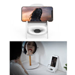 Carregador Sem Fios Magnaphon WC001 para iPhone e Outros Telemóveis Android, Branco, Preto