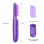 Pente Elétrico Rotativo Anti-Cruzamento para Cabelo Seco e Molhado