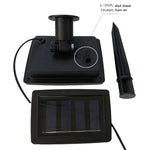 Corda de Luz Solar Bola de Chama para Exterior Solar Pátio IP44 à Prova de Água, 6 em 1, 8 em 1