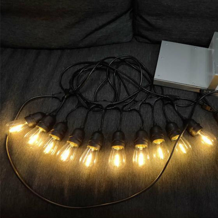 Lâmpada de Fio Solar à Prova de Água 10 em 1 para Exterior Luz Solar de Jardim