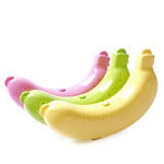 2 PCS Caixa Protetora de Banana Fruta Fofa 3 Cores Recipiente para Almoço Caixa de Armazenamento para Crianças