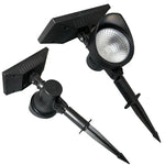 Luz de Inundação Solar para Casa, Lâmpada Solar para Jardim e Relva de Vila, Luz Branca, Luz Quente, Luz Colorida
