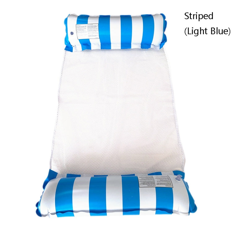 Rede Insuflável de PVC para Adultos para Nadar e Flutuar, Tamanho: 120 x 70cm, Listada Azul Claro, Listada Vermelho Rosa, Listada Amarela, Listada Verde, Listada Laranja, Listada Azul Escuro, Amarelo + Azul, Verde + Azul