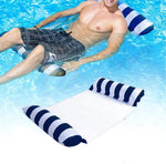 Rede Insuflável de PVC para Adultos para Nadar e Flutuar, Tamanho: 120 x 70cm, Listada Azul Claro, Listada Vermelho Rosa, Listada Amarela, Listada Verde, Listada Laranja, Listada Azul Escuro, Amarelo + Azul, Verde + Azul