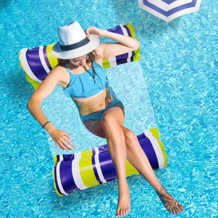 Rede Insuflável de PVC para Adultos para Nadar e Flutuar, Tamanho: 120 x 70cm, Listada Azul Claro, Listada Vermelho Rosa, Listada Amarela, Listada Verde, Listada Laranja, Listada Azul Escuro, Amarelo + Azul, Verde + Azul