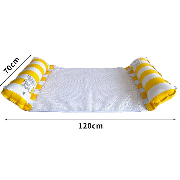Rede Insuflável de PVC para Adultos para Nadar e Flutuar, Tamanho: 120 x 70cm, Listada Azul Claro, Listada Vermelho Rosa, Listada Amarela, Listada Verde, Listada Laranja, Listada Azul Escuro, Amarelo + Azul, Verde + Azul