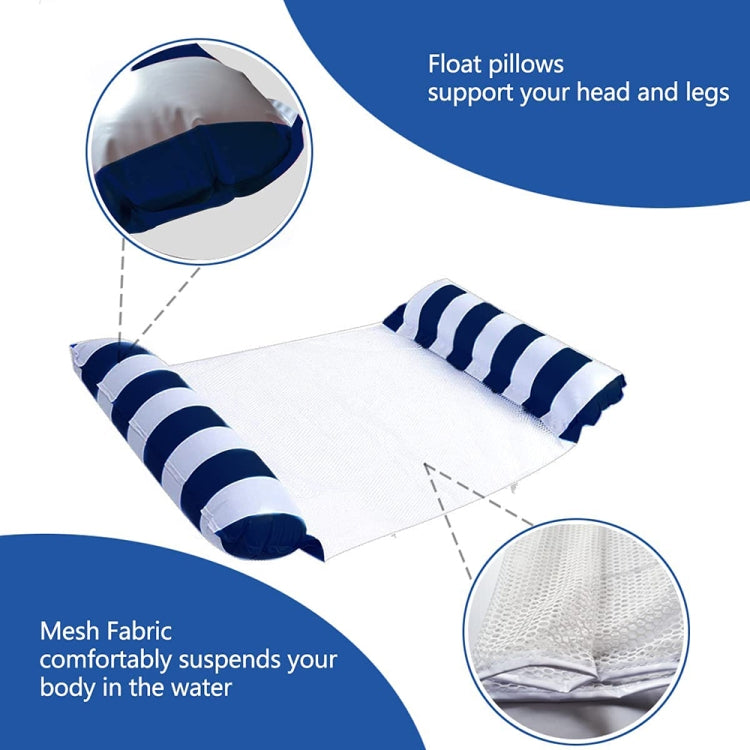Rede Insuflável de PVC para Adultos para Nadar e Flutuar, Tamanho: 120 x 70cm, Listada Azul Claro, Listada Vermelho Rosa, Listada Amarela, Listada Verde, Listada Laranja, Listada Azul Escuro, Amarelo + Azul, Verde + Azul