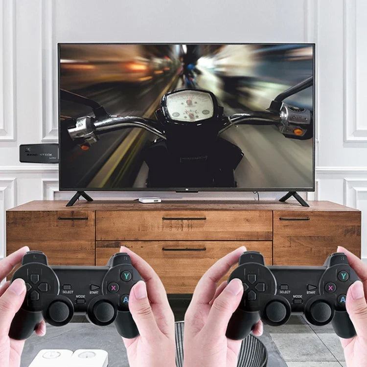 Consola de Jogos HD Sem Fios Y3 Lite Doubles, 32G 3000 Jogos, 64G 10.000 Jogos