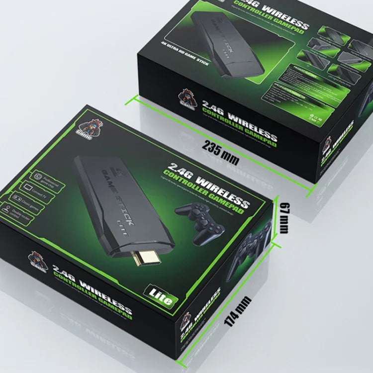 Consola de Jogos HD Sem Fios Y3 Lite Doubles, 32G 3000 Jogos, 64G 10.000 Jogos