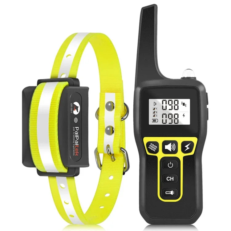 Dispositivo de Treino para Cães PaiPaitek PD529 Controlo Remoto Dispositivo Anti-Latidos com Controlo de Voz Dispositivo de Treino para Cães, PD529 (Preto), PD529 (Vermelho), PD529 (Laranja), PD529 (Amarelo)