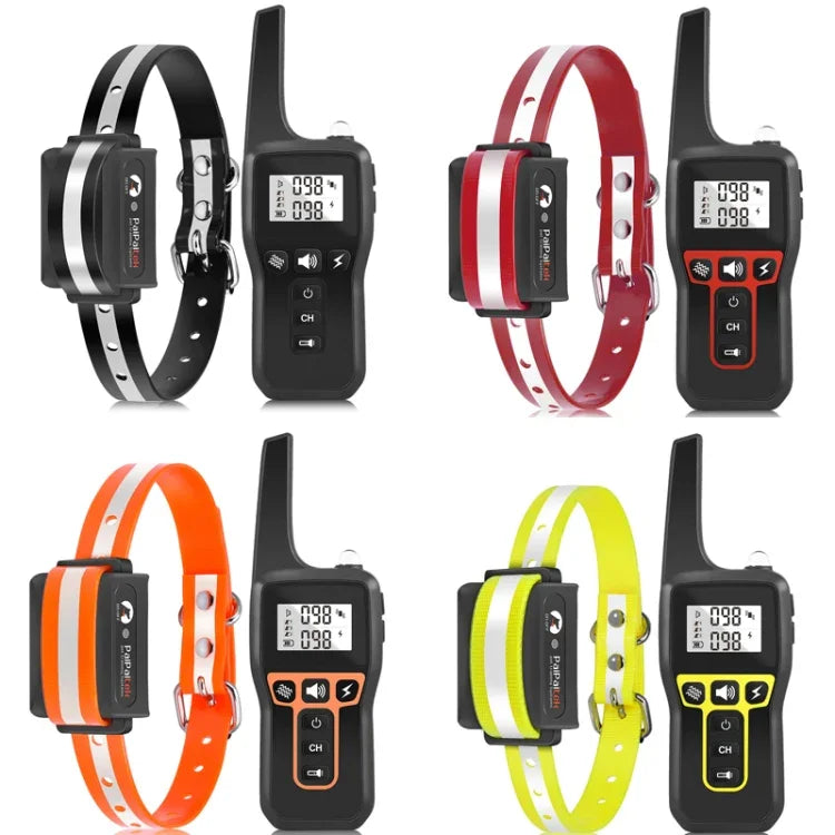Dispositivo de Treino para Cães PaiPaitek PD529 Controlo Remoto Dispositivo Anti-Latidos com Controlo de Voz Dispositivo de Treino para Cães, PD529 (Preto), PD529 (Vermelho), PD529 (Laranja), PD529 (Amarelo)