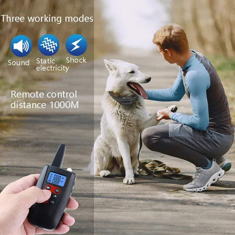 PaiPaitek PD526 Controlo Automático de Som para Parar Latidos Coleira Eletrónica de Controlo de Latidos para Treino de Cães, PD526