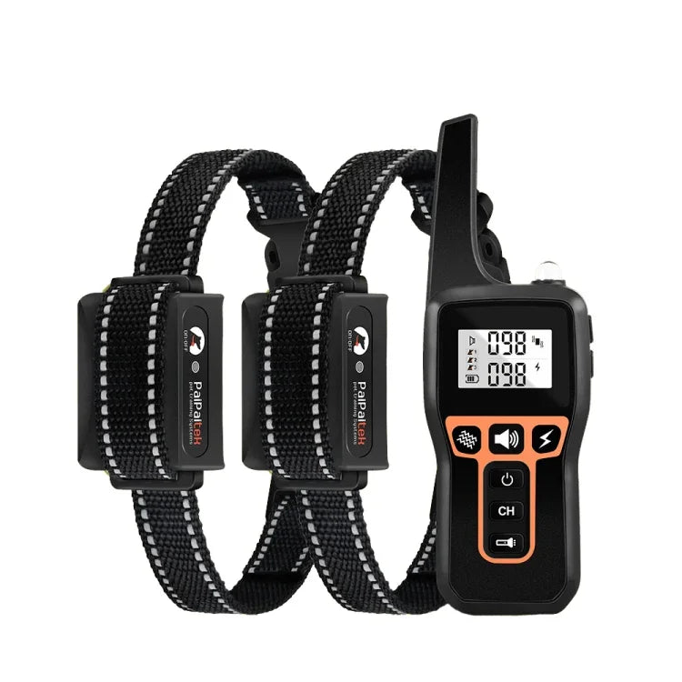 PaiPaitek PD529-2 Dispositivo Remoto para Treino de Cães Equipamento de Treino Anti-Latidos para Animais, PD529-2