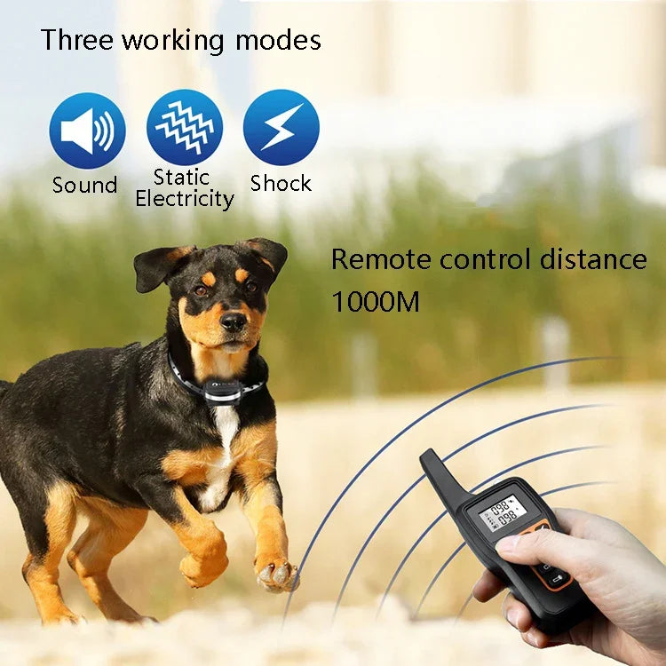 PaiPaitek PD529-2 Dispositivo Remoto para Treino de Cães Equipamento de Treino Anti-Latidos para Animais, PD529-2