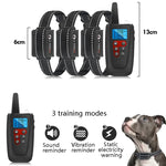 PaiPaitek PD526-3 Dispositivo Anti-Latidos Coleira Elétrica de Choque para Treino de Cães Equipamento de Treino Remoto para Animais, PD526-3
