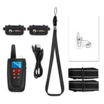 PaiPaitek PD526V-2 1 em 2 Dispositivo de Treino para Cães com Controlo Remoto de 100 Velocidades por Som e Vibração Coleira Eletrónica Anti-Latidos, PD526V-2