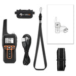 PaiPaitek PD529V-1 Dispositivo de Treino para Cães Anti-Latidos Coleira Vibratória Controlo Remoto a 1000M Equipamento de Treino para Animais, PD529V-1