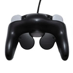 2 Controladores de Jogo com Vibração de Ponto Único com Fio para Nintendo NGC / Wii, Branco, Rosa, Amarelo, Vermelho, Roxo, Verde, Azul, Preto, Prateado, Laranja