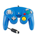 2 Controladores de Jogo com Vibração de Ponto Único com Fio para Nintendo NGC / Wii, Branco, Rosa, Amarelo, Vermelho, Roxo, Verde, Azul, Preto, Prateado, Laranja